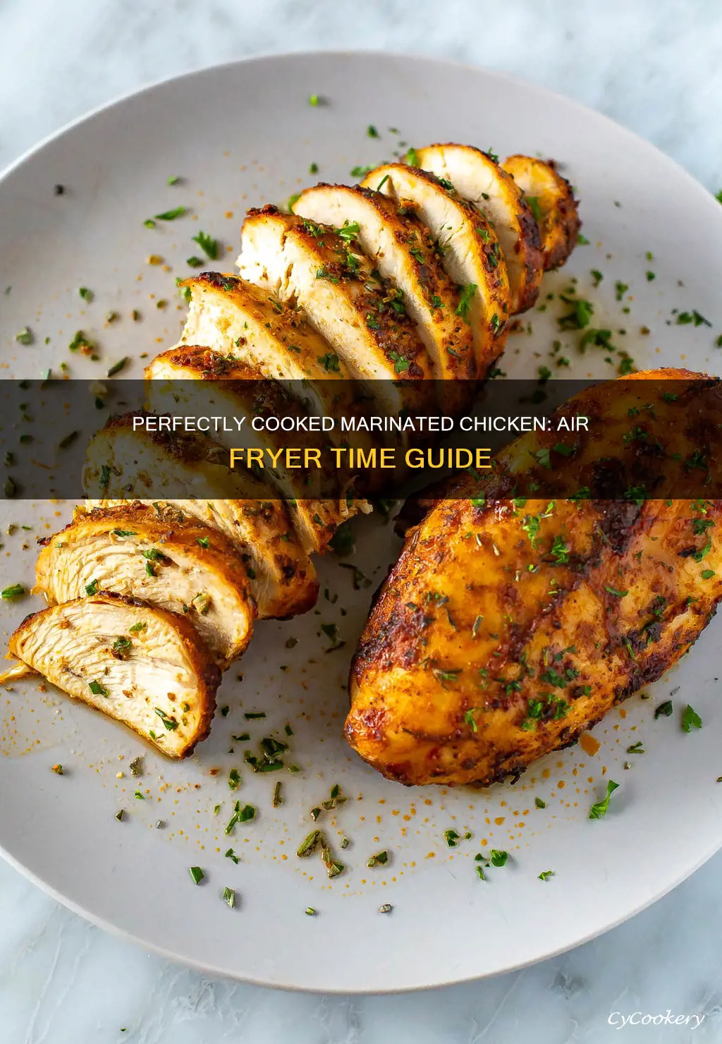 how long to cook marinated chicken in air fryer