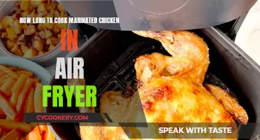 Air-Fryer Marinated Chicken: Cooking Time Perfection