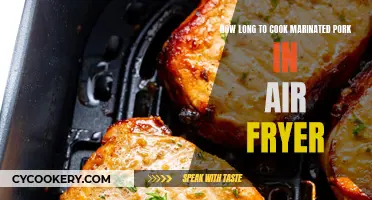 Perfectly Cooked Marinated Pork: Air Fryer Time Guide