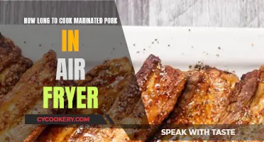 Air-Fryer Marinated Pork: Cooking Time Perfection