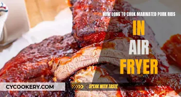 Perfectly Cooked Ribs: Air Fryer Time Guide for Marinated Pork