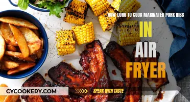 Air Fryer Marinated Pork Ribs: Cooking Time Perfection