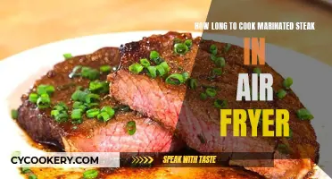 Perfectly Cooked Marinated Steak: Air Fryer Time Guide