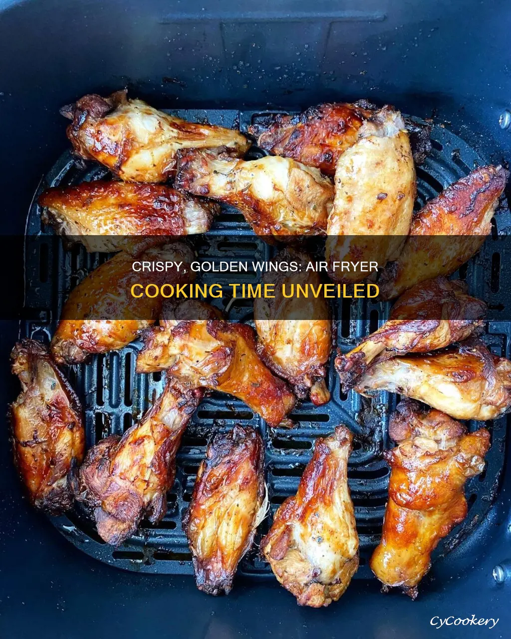 how long to cook marinated wings in air fryer