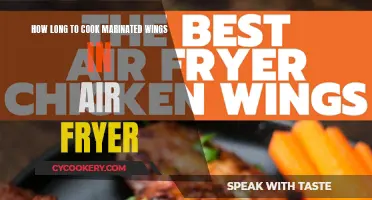 Air Fryer Marinated Wings: Cooking Time Perfection