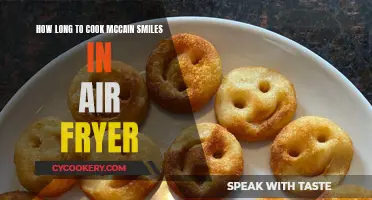 Crispy McCain Smiles: Air Fryer Cooking Time Revealed