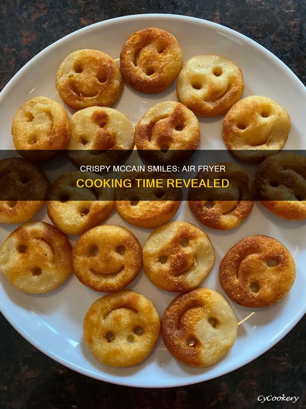 how long to cook mccain smiles in air fryer