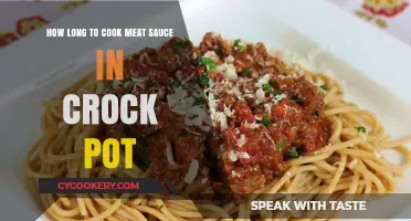 Meat Sauce in a Crock Pot: How Long to Simmer?