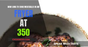 Air Fryer Meatball Magic: Perfectly Cooked in 10 Minutes