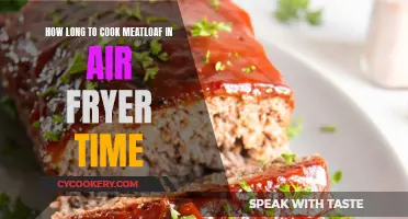 Air Fryer Meatloaf: Perfect Timing for Tender Loaf