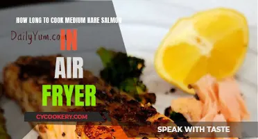 Perfectly Cooked: Air Fryer Medium-Rare Salmon Time Guide