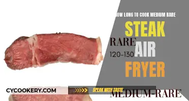 Air Fryer Steak: Medium-Rare Perfection in Minutes