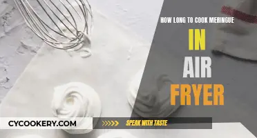 Air Fryer Meringue: Cooking Time Perfected