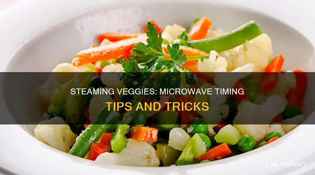 how long to cook microwave steamed vegetables