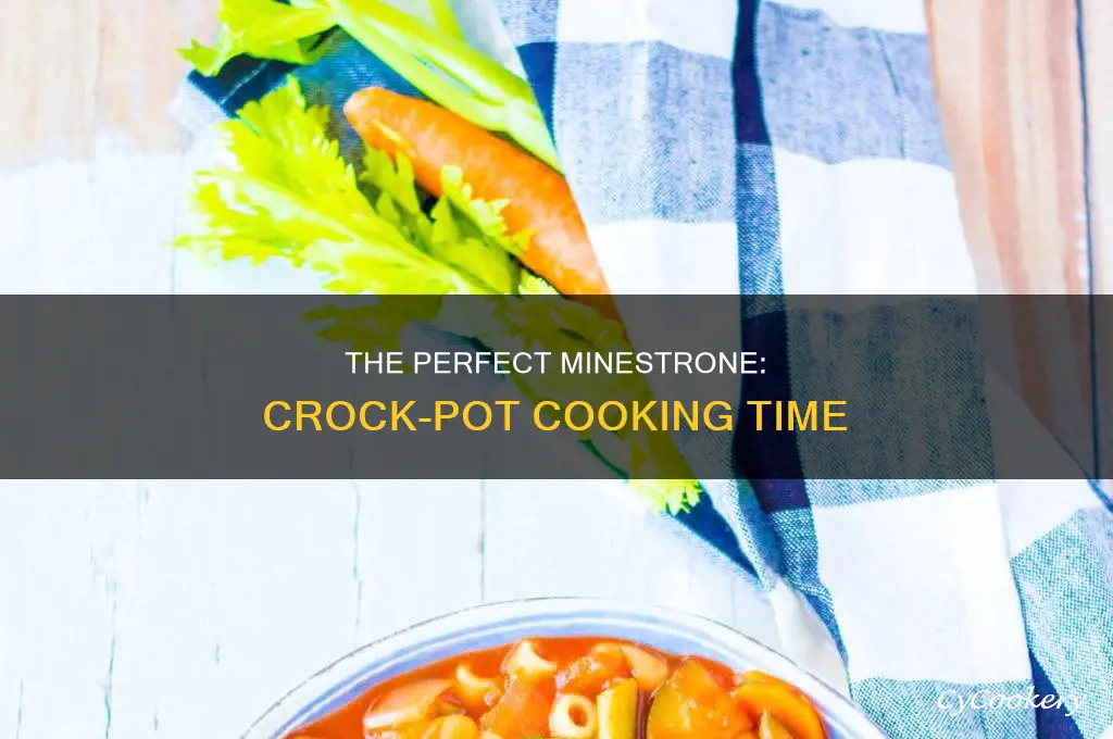 how long to cook minestrone in crock pot