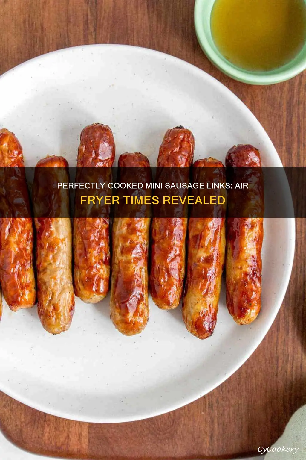 how long to cook mini sausage links in air fryer