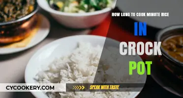 Cooking Minute Rice in a Crock Pot: How Long?