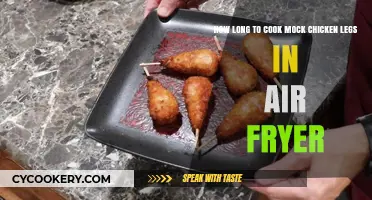 Crispy Mock Chicken Legs: Air Fryer Perfection in 15 Minutes