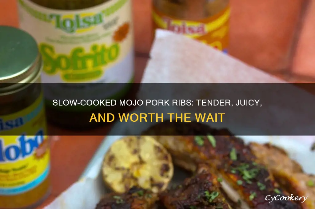 how long to cook mojo pork ribs in crock pot