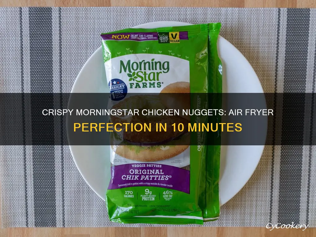 how long to cook morningstar chicken nuggets in air fryer