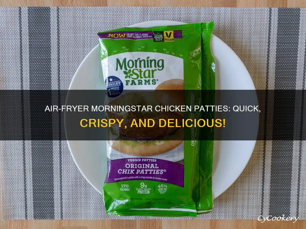 how long to cook morningstar chicken patties in air fryer