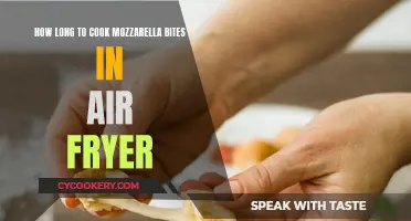 Air Fryer Mozzarella Bites: How Long to Cook?