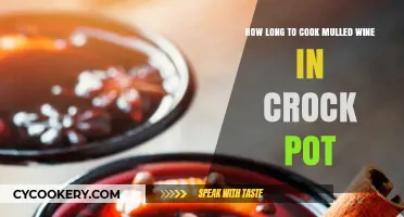 Simmering Spiced Wine: Crock Pot Mulled Wine Timing