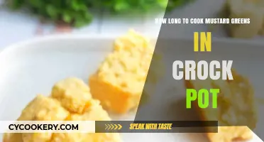 Mustard Greens: Crock-Pot Cooking Time Explained