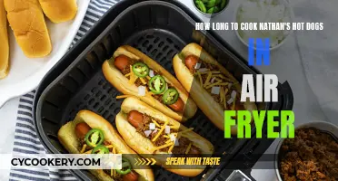 Air-Fryer Nathan's Hot Dogs: Cooking Time Perfection