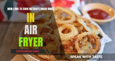 Air Fryer Nathan's Onion Rings: Cooking Time Perfection