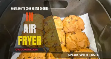 Perfectly Baked: Air Fryer Nestle Cookies, Done to a T