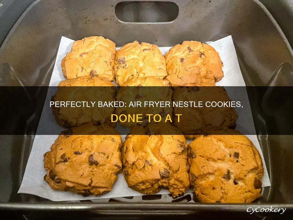 how long to cook nestle cookies in air fryer