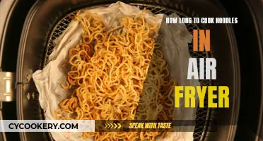 Air Fryer Noodle Cooking Time: Perfectly Cooked Every Time