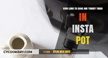 Insta Pot Turkey Thigh: Cooking Time Perfection