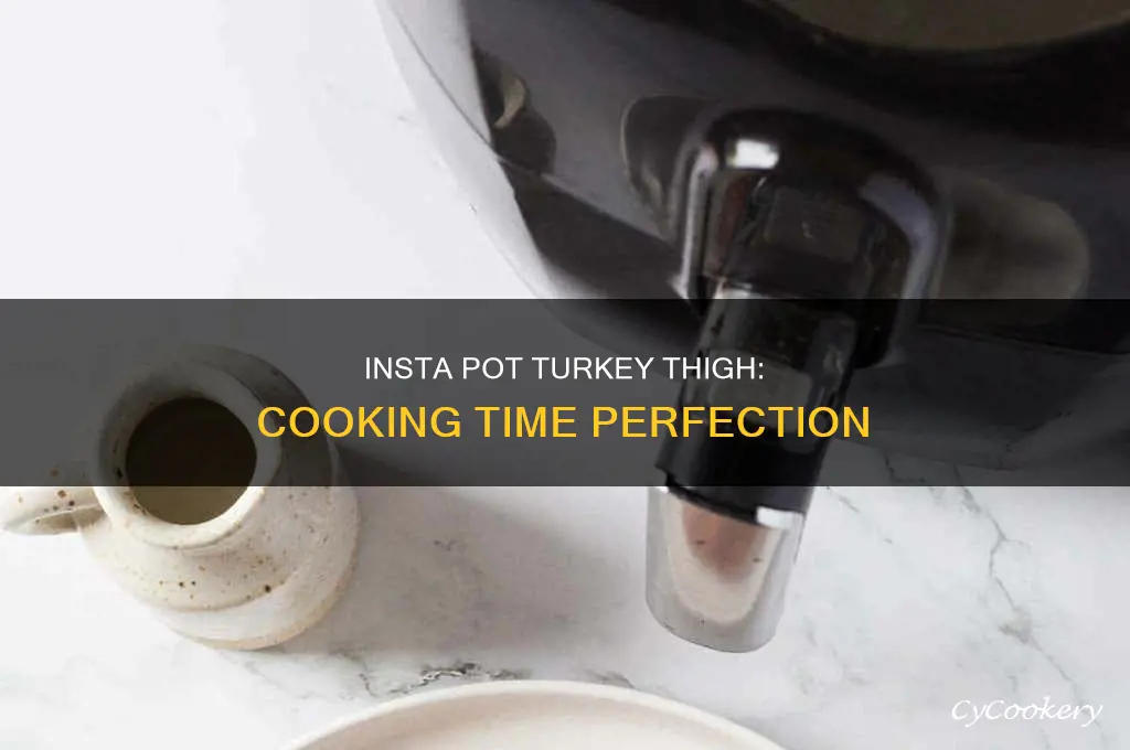how long to cook one turkey thigh in insta pot