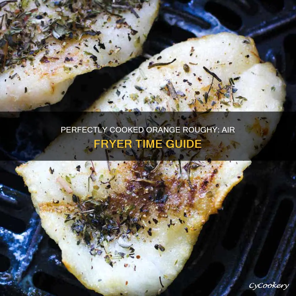 how long to cook orange roughy in air fryer