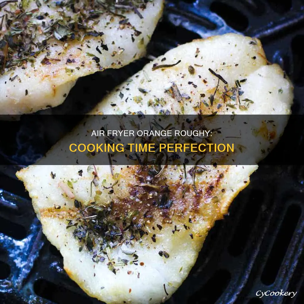 how long to cook orange roughy in air fryer