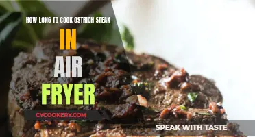 Mastering the Air Fryer: Perfectly Cooked Ostrich Steak in 10 Minutes