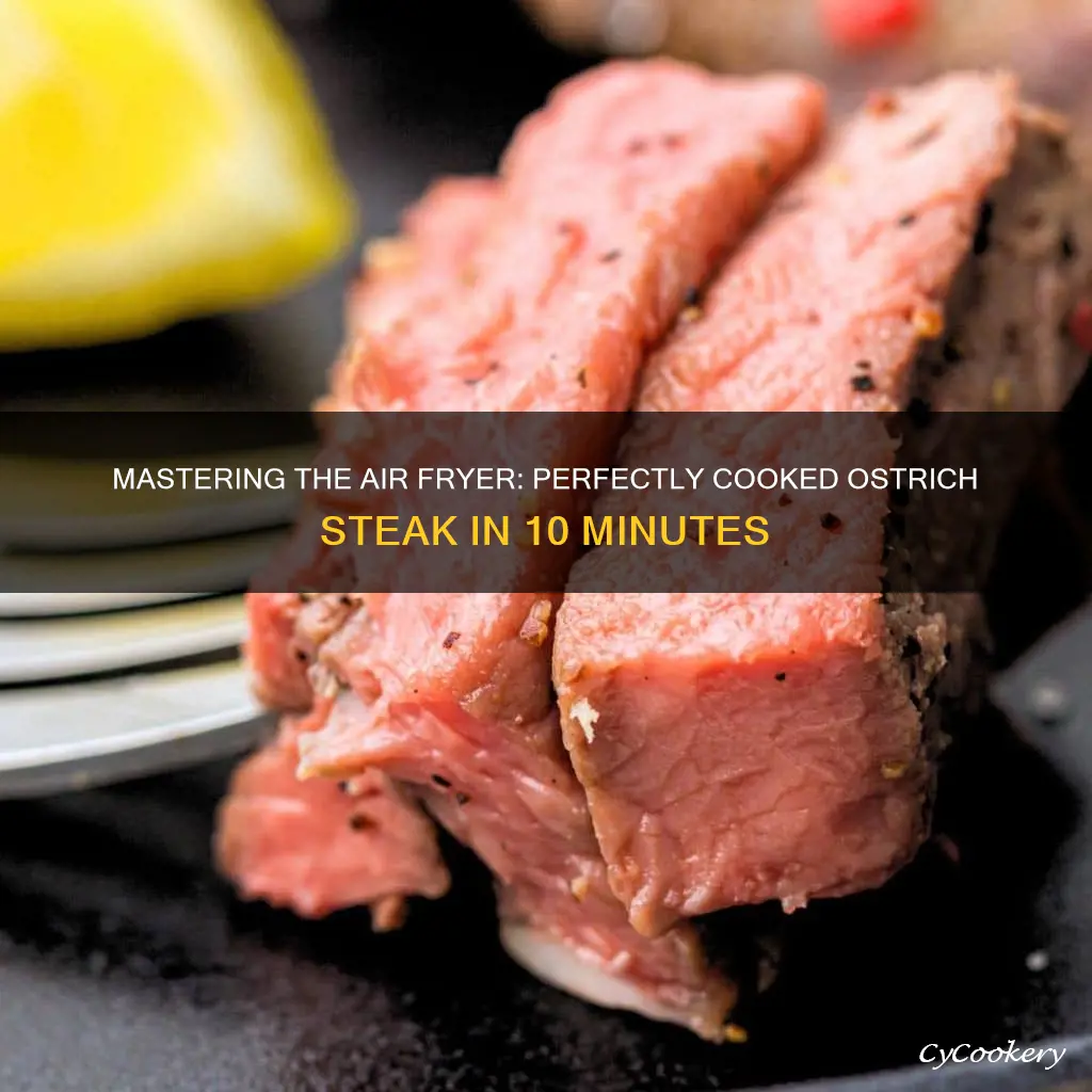 how long to cook ostrich steak in air fryer