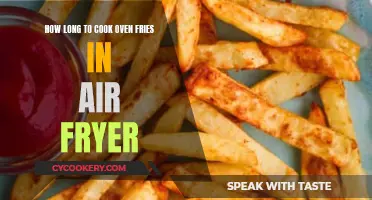 Perfectly Crispy Air Fryer Fries: Cooking Time Revealed