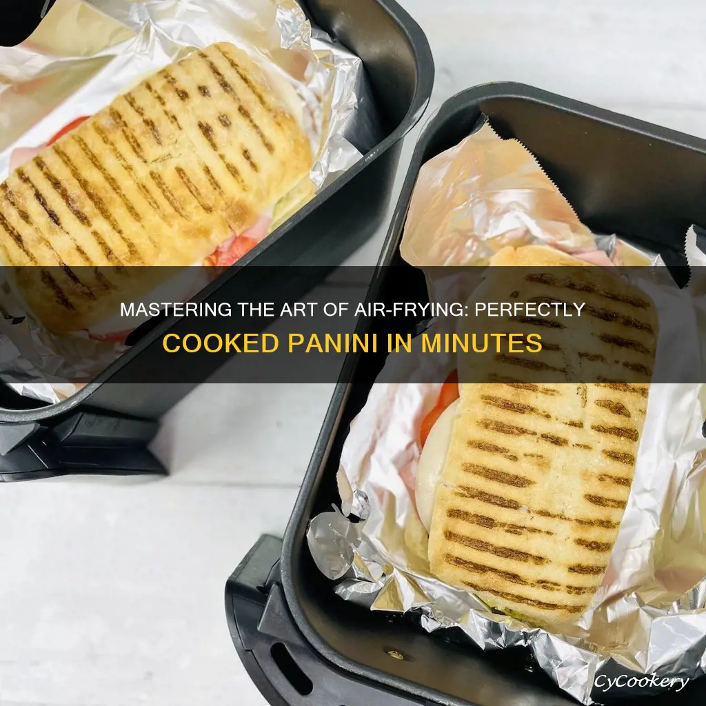 how long to cook panini in air fryer