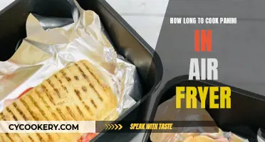 Air Fryer Panini: Cooking Time and Tips