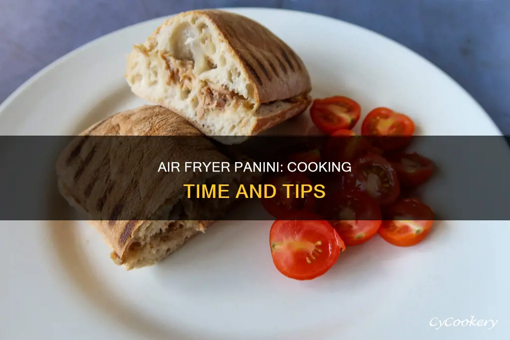 how long to cook panini in air fryer
