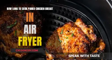 Crispy Panko Chicken: Air Fryer Cooking Time Guide