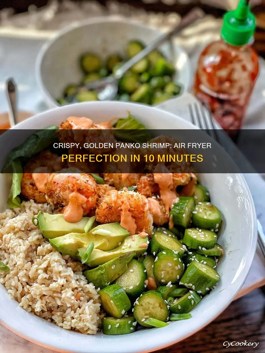 how long to cook panko shrimp in air fryer