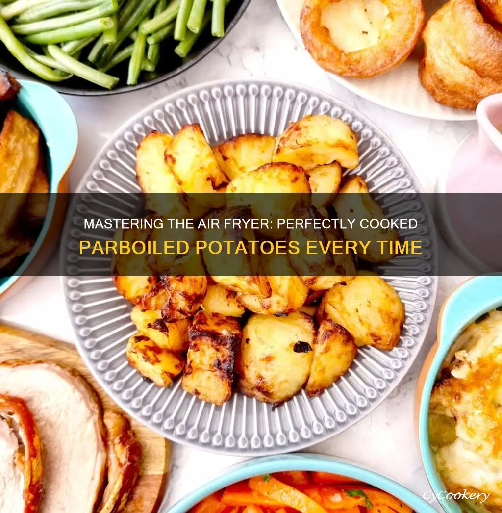 how long to cook parboiled potatoes in air fryer