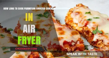 Perfectly Crispy: Air Fryer Parmesan Chicken Cooking Time