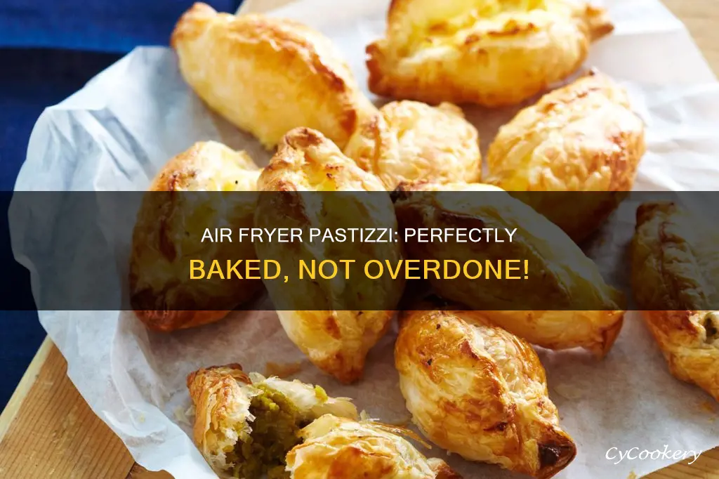 how long to cook pastizzi in air fryer