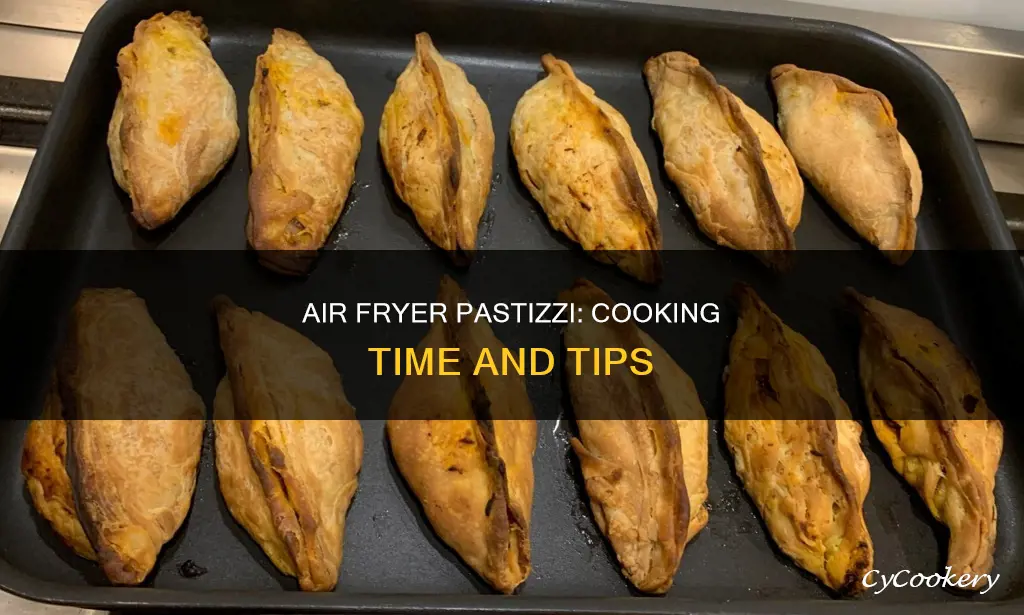 how long to cook pastizzi in air fryer