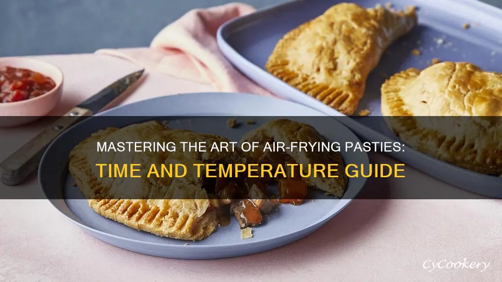 how long to cook pasty in air fryer